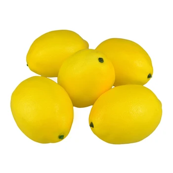 10 шт. мини-фруктов и овощей из искусственной пены с лимоном, ягоды для свадебного украшения, сделай сам, скрапбукинг Изображение