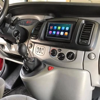 128 ГБ Rom Мультимедийный Видеоплеер Android 13 Для Renault Trafic Opel Vivaro 2006-2010 Радио Стерео GPS Автомагнитола Головное Устройство Изображение