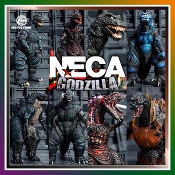 18 см Neca Godzilla 2001 Монстр Годзилла Фигурки Статуя Фигурка Модель Аниме Фигурки Коллекция Фигурки Подарок На День Рождения Изображение