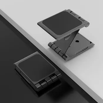 2023 Новый Сильный Магнитный Настольный Держатель Для Мобильного Телефона, Складная Гибкая Металлическая Автомобильная Подставка для Мобильного Телефона iPhone12 13 Samsung Xiaomi Изображение