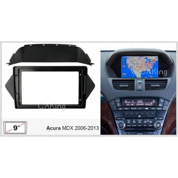 9-дюймовая Автомобильная Радиопанель для Acura MDX 2007-2013 Dash Kit Установка Лицевой Панели Консоли Адаптер 9-дюймовой Пластины Стерео Накладка Изображение