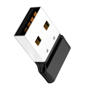 Bluetooth-совместимый адаптер, беспроводной ключ, USB-приемник для настольного компьютера, ноутбука, беспроводной мыши, гарнитуры Изображение