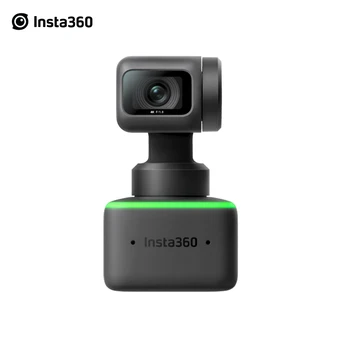 Insta360 Link - веб-камера 4K с сенсором 1/2 дюйма, отслеживанием с помощью искусственного интеллекта, управлением жестами, HDR, Микрофонами с шумоподавлением, Специализированными режимами Изображение