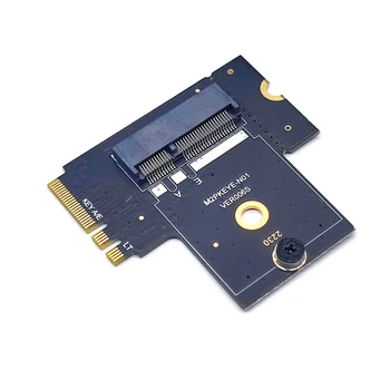 M.2 Ключ A + E Riser Converter Адаптер M2 NGFF Ключ A/E в Плату расширения A/E для M.2 Ключ A + E SATA 3,0 6 Гбит/с SSD Карта расширения жесткого диска Изображение