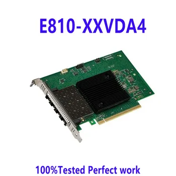 OME Etherent E810-XXVDA4 10/25 ГБ с 4-портовым адаптером SFP28 PCIE 4.0x16 Изображение