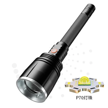 P70 с вращающимся зумом, USB-дисплеем ввода и вывода мощности, светодиодной горелкой из алюминиевого сплава высокой мощности Изображение