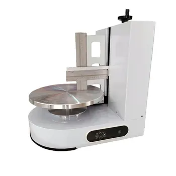 Автоматическая машина для разливки крема для торта Электрическая Машина для разбрасывания крема для украшения торта и хлеба Изображение