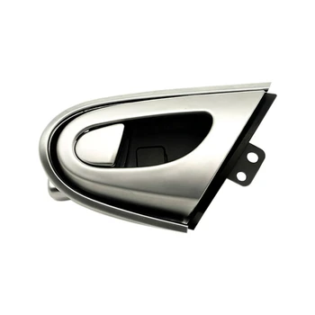 Автомобильная левая внутренняя дверная ручка для Luxgen 7 SUV U7 2011-2017 Дверная ручка Хромированная внутренняя дверная застежка Изображение