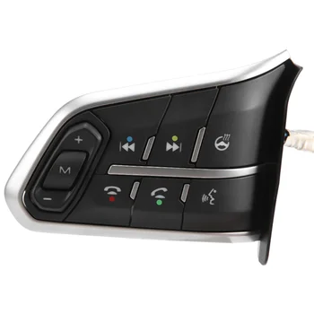 Автомобильный многофункциональный переключатель рулевого колеса Кнопка включения аудиосистемы круиз-контроля для F5 F7 F7X Изображение