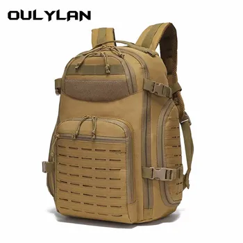 Армейский военно-тактический рюкзак Oulylan, мужская Альпинистская походная сумка, Водонепроницаемый Многофункциональный рюкзак, Большие спортивные сумки Изображение