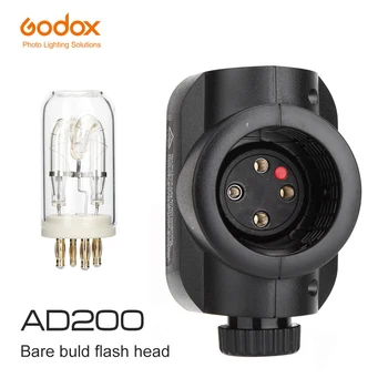 Головка вспышки Godox AD200 H200J с голой лампочкой для Godox AD200 с лампочкой-вспышкой Изображение