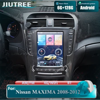 Для Honda Acura TL 2004-2008, автомобильное радио, аудио в стиле Tesla, стерео с вертикальным экраном, автомобильный мультимедийный плеер Android, GPS-навигация Изображение