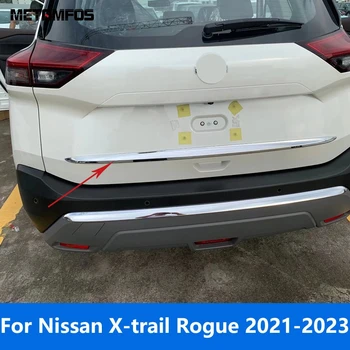 Для Nissan X-trail Xtrail Rogue 2021 2022 2023 Автомобильная Отделка Задней Крышки Багажника Аксессуары Для Стайлинга Автомобилей Изображение