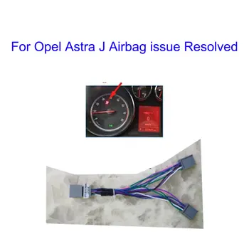 Для Opel Astra J Vauxhall Buick Verano Мультимедийный кабель Для Tesla Решена проблема с подушками безопасности Изображение