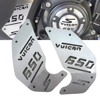 Для мотоцикла Kawasaki VULCAN S650 2015 2016 2017 2019 2020 Алюминиевая боковая накладка двигателя снаружи Изображение