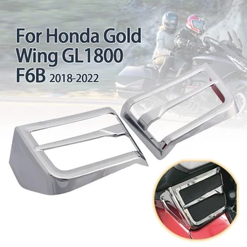 Защита Крышки Решетки Радиатора Переднего Динамика Мотоцикла Для Honda Goldwing GL 1800 F6B GL1800 2018 2019 2020 2021 2022 2023 Изображение