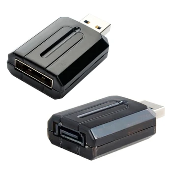 Конвертер USB в с совместимостью Serials ATA версии 2.6 и функциональностью Plugs and Play Драйвер не требуется Изображение