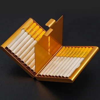 Креативная Обложка для пачки сигарет, палочки для прикуривания, чехол для табака, чехлы для 20 курительных гильз, Карманная коробка-Фолиант Изображение