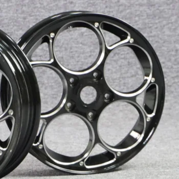 Литые диски из серебристого алюминиевого сплава 3,0 12 дюймов, мотоциклетные диски, колесо для скутера для Vespa sprint 300cc Изображение