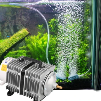 Мини-воздушный насос для аквариумных рыб Qlozone оборудование для производства аквакультурного газа генератор кислорода для рыб Изображение