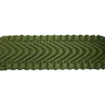 Спальный коврик, 72x23x2,5 дюйма, зеленый Изображение