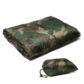 Хлопчатобумажный спальный мешок для кемпинга в стиле конверта, Камуфляжные спальные мешки для занятий спортом на открытом воздухе Изображение